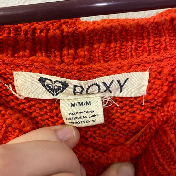 Orange Roxy Sweater - Picture 2 of 3